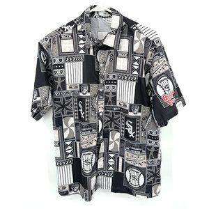 Chicago White Sox Beggars Pizza‎ Black White Shirt Mens Sz M